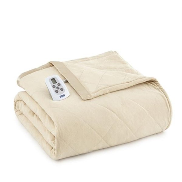 Shavel Shavel EBQNCHN Micro Flannel Queen Chino Electric Heated Comforter & Blanket EBQNCHN